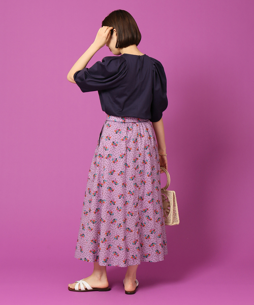IENA LA BOUCLE(イエナラブークル)の「IENA LA BOUCLE タックスリーブカットソー(Tシャツ/カットソー・レディース・グリーン系その他/ネイビー・FREE)」の21枚目の写真