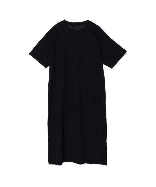 koe(コエ)の「胸切替えプリントマキシワンピース*(ワンピース・レディース・チャコールグレー/ブラック/グリーン/ブルー・FREE)」の16枚目の写真