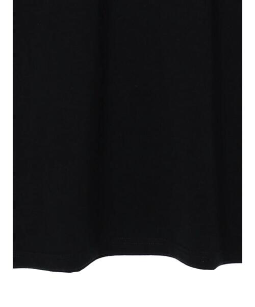 koe(コエ)の「胸切替えプリントマキシワンピース*(ワンピース・レディース・チャコールグレー/ブラック/グリーン/ブルー・FREE)」の13枚目の写真