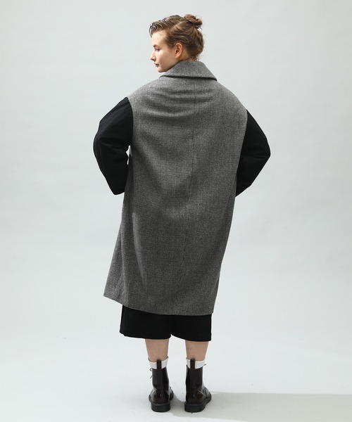 Kelen(ケレン)の「「KELEN / ケレン」LATICA / BY COLOR COAT(ダウンジャケット/コート・レディース・ブルー/チェック・S/M)」の13枚目の写真