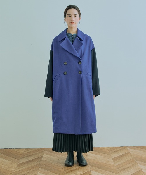 Kelen(ケレン)の「「KELEN / ケレン」LATICA / BY COLOR COAT(ダウンジャケット/コート・レディース・ブルー/チェック・S/M)」の21枚目の写真