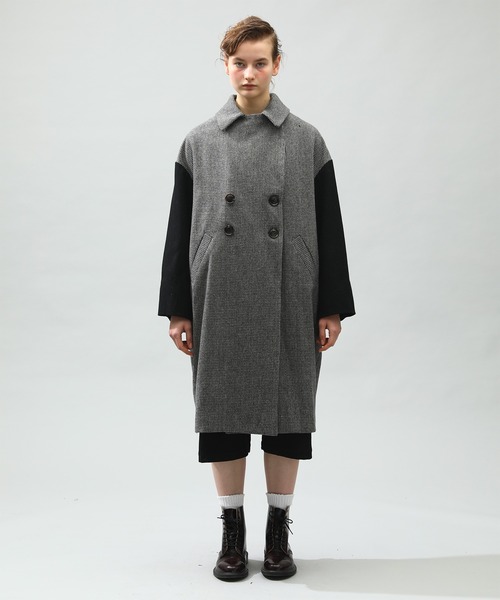 Kelen(ケレン)の「「KELEN / ケレン」LATICA / BY COLOR COAT(ダウンジャケット/コート・レディース・ブルー/チェック・S/M)」の8枚目の写真