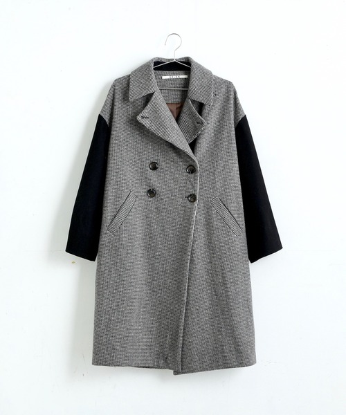 Kelen(ケレン)の「「KELEN / ケレン」LATICA / BY COLOR COAT(ダウンジャケット/コート・レディース・ブルー/チェック・S/M)」の5枚目の写真
