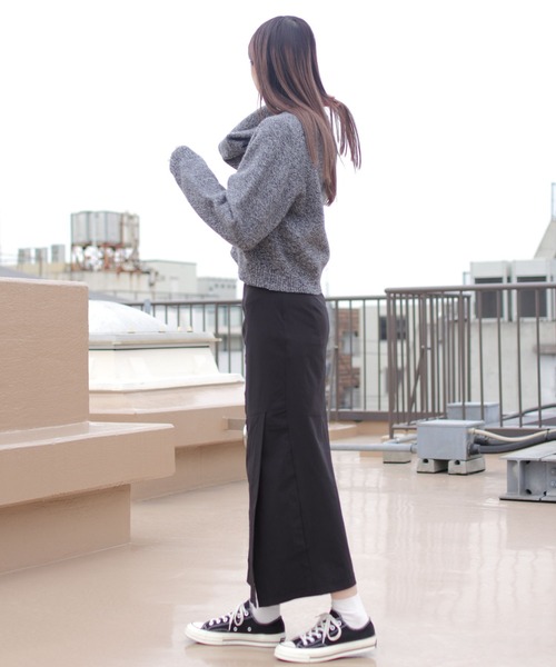 THE SHINZONE(ザ シンゾーン)の「THE SHINZONE/シンゾーン ショートシェーカーセーター SHORT SHAKER SWEATER(ニット/セーター・レディース・ブラウン/グレー/イエロー・FREE)」の8枚目の写真