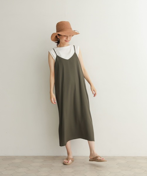 URBAN RESEARCH DOORS（アーバンリサーチドアーズ）の「針抜きノースリーブカットソー（Tシャツ/カットソー・レディース・ブラック/オフホワイト/オレンジ/マスタード・MEDIUM）」の11枚目の写真