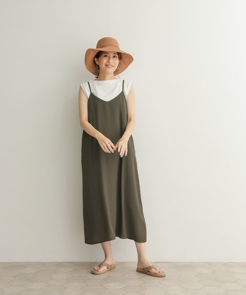 URBAN RESEARCH DOORS（アーバンリサーチドアーズ）の「針抜きノースリーブカットソー（Tシャツ/カットソー・レディース・ブラック/オフホワイト/オレンジ/マスタード・MEDIUM）」の12枚目の写真