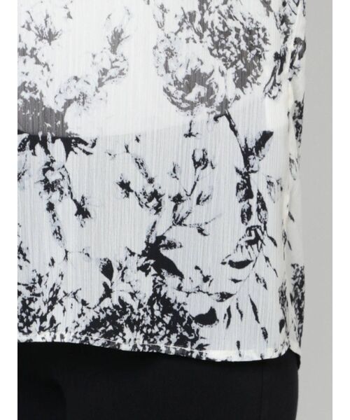 LAGUNAMOON（ラグナムーン）の「フラワー楊柳ハイネックブラウス（シャツ/ブラウス・レディース・チャコールグレー/ブラック/グリーン・FREE）」の20枚目の写真