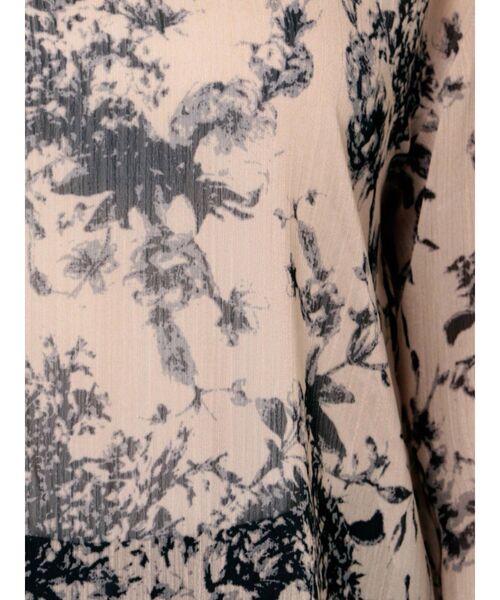 LAGUNAMOON（ラグナムーン）の「フラワー楊柳ハイネックブラウス（シャツ/ブラウス・レディース・チャコールグレー/ブラック/グリーン・FREE）」の19枚目の写真