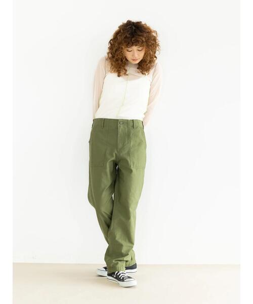 koe（コエ）の「カップ付きリブキャミソール＊（キャミソール・レディース・オフホワイト/ブラック/グリーン/チャコールグレー・FREE）」の10枚目の写真