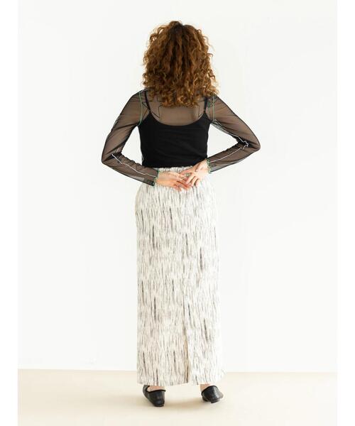 koe（コエ）の「カップ付きリブキャミソール＊（キャミソール・レディース・オフホワイト/ブラック/グリーン/チャコールグレー・FREE）」の17枚目の写真