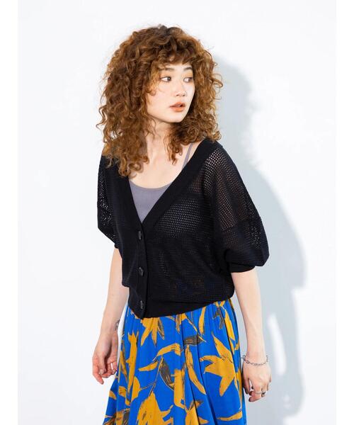 koe（コエ）の「カップ付きリブキャミソール＊（キャミソール・レディース・オフホワイト/ブラック/グリーン/チャコールグレー・FREE）」の18枚目の写真