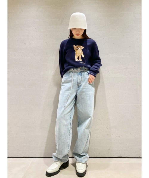 LILY BROWN(リリーブラウン)の「ローファー(ローファー・レディース・ホワイト/ブラック/ドット・MEDIUM/SMALL/LARGE)」の11枚目の写真