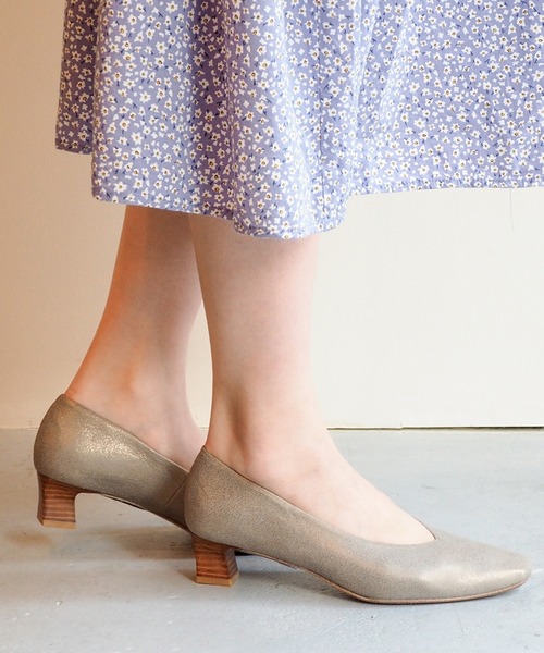 cava cava（サヴァサヴァ）の「ソフトプレーンパンプス　3720451（パンプス・レディース・ブラック/グレー/ネイビー/グレイッシュベージュ/プラチナム/ダークベージュ/シャンパン/ネイビー系/シルバー・24.0cm/22.5cm/23.5cm/23.0cm/24.5cm/23cm/24cm）」の9枚目の写真