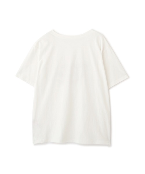 FREE'S MART（フリーズマート）の「ショート丈カラーロゴＴシャツ（Tシャツ/カットソー・レディース・ホワイト/ホワイト系その他/ピンク・FREE）」の13枚目の写真