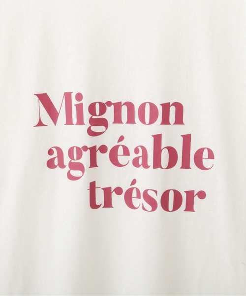 FREE'S MART（フリーズマート）の「ショート丈カラーロゴＴシャツ（Tシャツ/カットソー・レディース・ホワイト/ホワイト系その他/ピンク・FREE）」の17枚目の写真