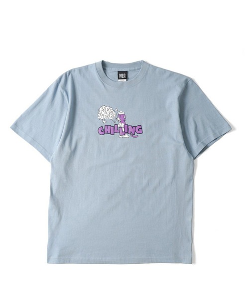 MFC STORE（エムエフシーストア）の「MFC STORE CHILLING CAT S/S TEE（Tシャツ/カットソー・メンズ・ブラック/ブルー系その他・L/XL/M）」の2枚目の写真