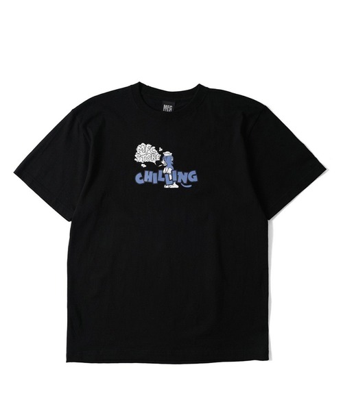 MFC STORE（エムエフシーストア）の「MFC STORE CHILLING CAT S/S TEE（Tシャツ/カットソー・メンズ・ブラック/ブルー系その他・L/XL/M）」の6枚目の写真
