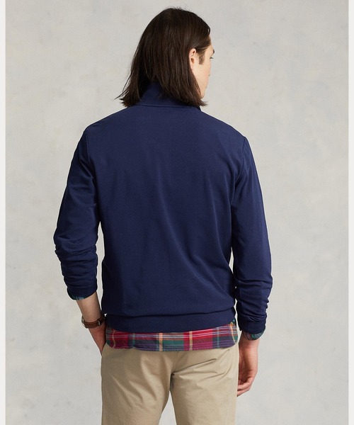 POLO RALPH LAUREN（ポロ ラルフ ローレン）の「クラシック ウォーターリペラント テリー スウェットシャツ（スウェット・メンズ・ネイビー系1・XS/S/L/M/XL/XXL）」の6枚目の写真