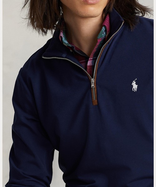 POLO RALPH LAUREN（ポロ ラルフ ローレン）の「クラシック ウォーターリペラント テリー スウェットシャツ（スウェット・メンズ・ネイビー系1・XS/S/L/M/XL/XXL）」の7枚目の写真