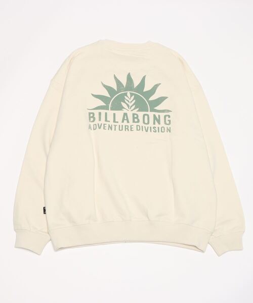 BILLABONG(ビラボン)の「BILLABONG/ビラボン 撥水加工/ビッグシルエット/オーバーサイズ/バックプリントスウェット BC014-007(スウェット・レディース・ホワイト/ブラック/オレンジ・M/L)」の4枚目の写真