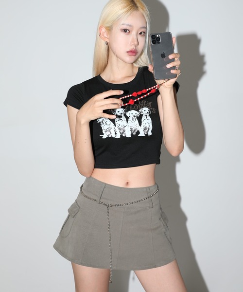 FOLLOWIN（フォロウィン）の「ハートモチーフスマホストラップ（スマホケース/カバー・レディース・ブラック/レッド/イエロー・ONE SIZE）」の10枚目の写真