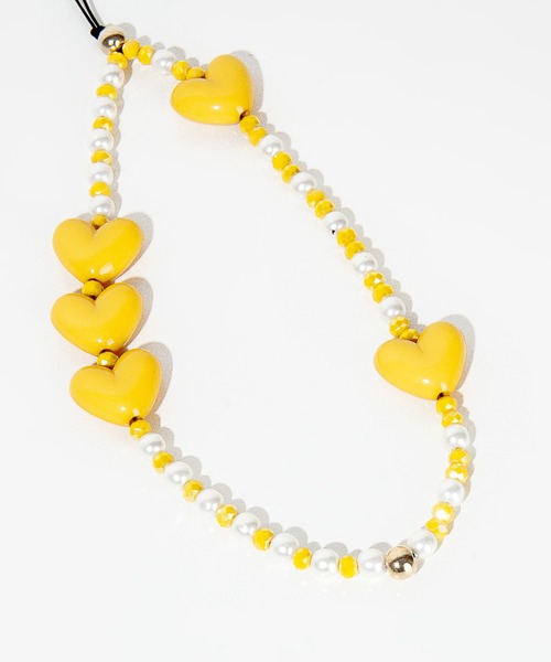 FOLLOWIN（フォロウィン）の「ハートモチーフスマホストラップ（スマホケース/カバー・レディース・ブラック/レッド/イエロー・ONE SIZE）」の17枚目の写真