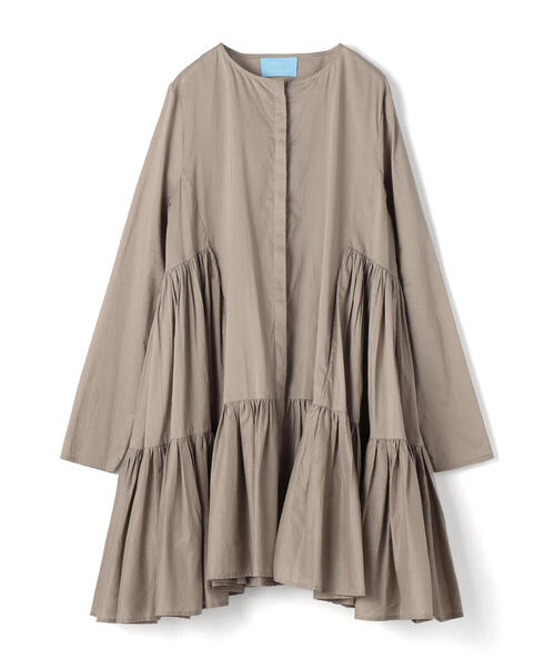 TOMORROWLAND （トゥモローランド）の「【別注】MERLETTE×TOMORROWLAND MERTEL ワンピース（ワンピース・レディース・ダークブラウン/ベージュ・3）」の11枚目の写真