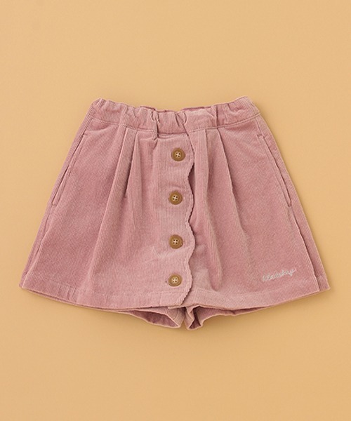 kladskap（クレードスコープ）の「スカラップキュロット（スカート・キッズ・ブラウン/ピンク・90cm/110cm/100cm/120cm）」の6枚目の写真