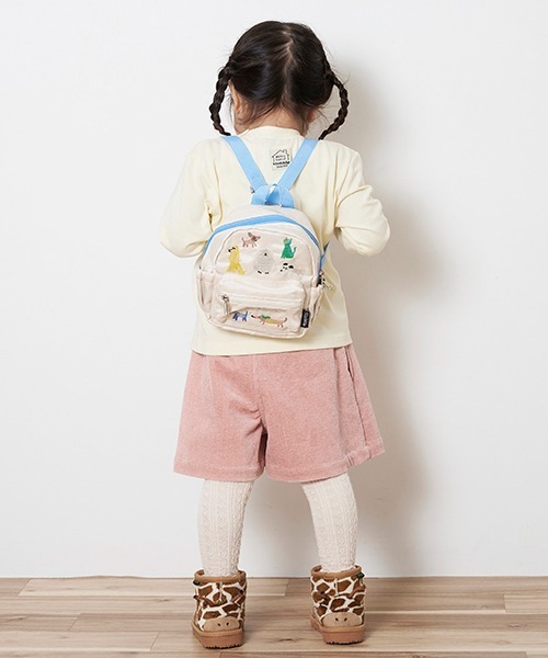 kladskap（クレードスコープ）の「スカラップキュロット（スカート・キッズ・ブラウン/ピンク・90cm/110cm/100cm/120cm）」の5枚目の写真