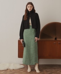 VANNIE U | ツイードステップスカート(スカート)