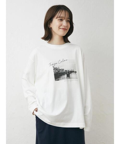 Green Parks(グリーンパークス)の「オーバーサイズフォトTEE(Tシャツ/カットソー・レディース・ブラック/レッド・FREE)」の22枚目の写真