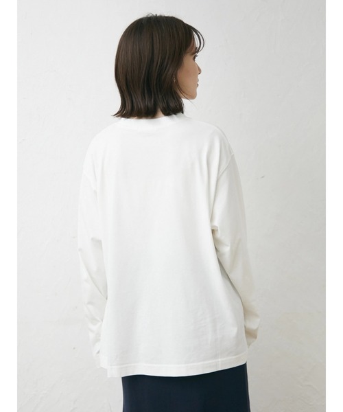 Green Parks(グリーンパークス)の「オーバーサイズフォトTEE(Tシャツ/カットソー・レディース・ブラック/レッド・FREE)」の5枚目の写真