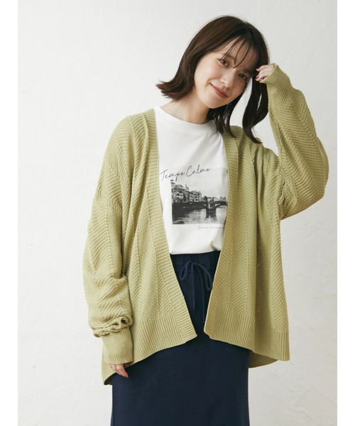 Green Parks(グリーンパークス)の「オーバーサイズフォトTEE(Tシャツ/カットソー・レディース・ブラック/レッド・FREE)」の10枚目の写真