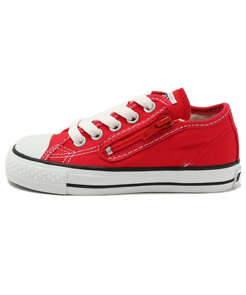CONVERSE(コンバース)の「キッズ コンバース チャイルド オールスター CONVERSE CHILD ALL STAR RZ OX(スニーカー・キッズ・レッド/オフホワイト/ブラック・15cm/17cm/18cm/16cm/20cm/19cm)」の4枚目の写真
