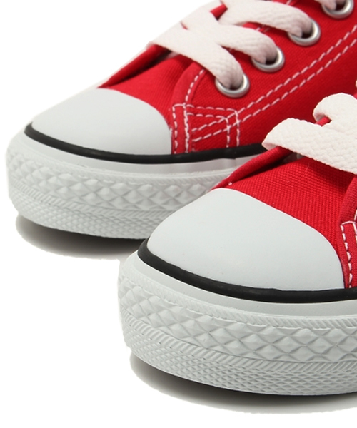 CONVERSE(コンバース)の「キッズ コンバース チャイルド オールスター CONVERSE CHILD ALL STAR RZ OX(スニーカー・キッズ・レッド/オフホワイト/ブラック・15cm/17cm/18cm/16cm/20cm/19cm)」の7枚目の写真