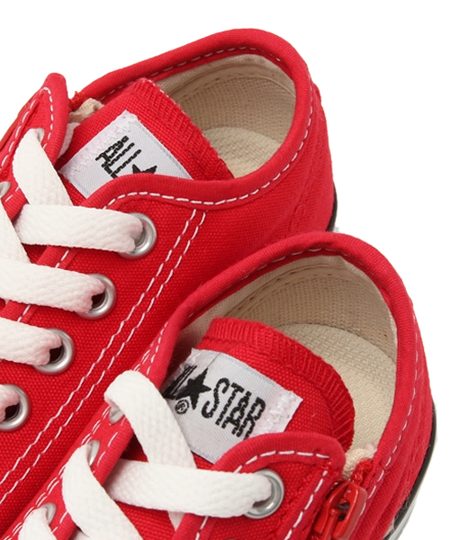 CONVERSE(コンバース)の「キッズ コンバース チャイルド オールスター CONVERSE CHILD ALL STAR RZ OX(スニーカー・キッズ・レッド/オフホワイト/ブラック・15cm/17cm/18cm/16cm/20cm/19cm)」の9枚目の写真
