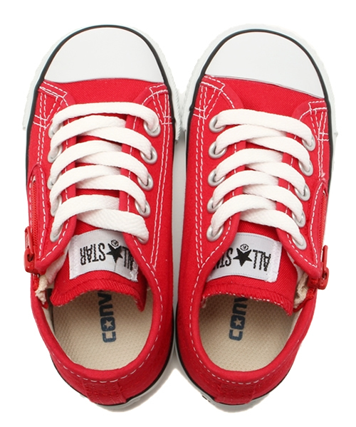CONVERSE(コンバース)の「キッズ コンバース チャイルド オールスター CONVERSE CHILD ALL STAR RZ OX(スニーカー・キッズ・レッド/オフホワイト/ブラック・15cm/17cm/18cm/16cm/20cm/19cm)」の11枚目の写真