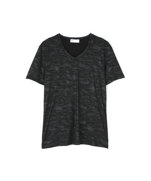 TORNADO MART(トルネードマート)の「ZERO by TORNADO MART∴カモエンボス格子フォイル半袖カットソー(Tシャツ/カットソー・メンズ・レッド/ブルー・LL/MEDIUM/LARGE)」の10枚目の写真