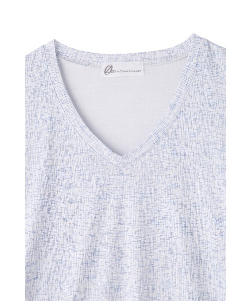 TORNADO MART(トルネードマート)の「ZERO by TORNADO MART∴カモエンボス格子フォイル半袖カットソー(Tシャツ/カットソー・メンズ・レッド/ブルー・LL/MEDIUM/LARGE)」の15枚目の写真
