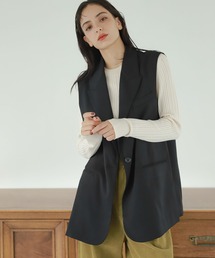 LAKOLE | テーラードベスト[セットアップ対応] / 164191(ベスト)