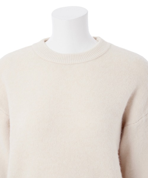 fifth（フィフス）の「【スタッフレコメンド】クルーネックニットプルオーバー（ニット/セーター・レディース・グリーン/ピンク/ライトベージュ・M）」の18枚目の写真