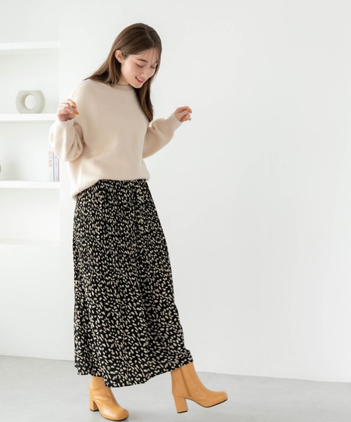 fifth（フィフス）の「【スタッフレコメンド】クルーネックニットプルオーバー（ニット/セーター・レディース・グリーン/ピンク/ライトベージュ・M）」の15枚目の写真