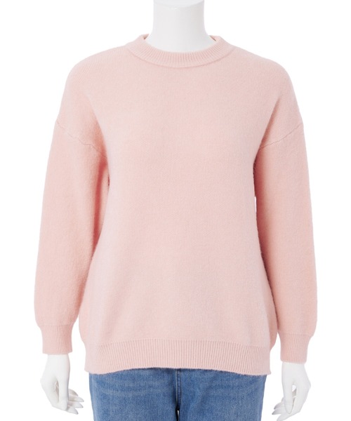 fifth（フィフス）の「【スタッフレコメンド】クルーネックニットプルオーバー（ニット/セーター・レディース・グリーン/ピンク/ライトベージュ・M）」の14枚目の写真