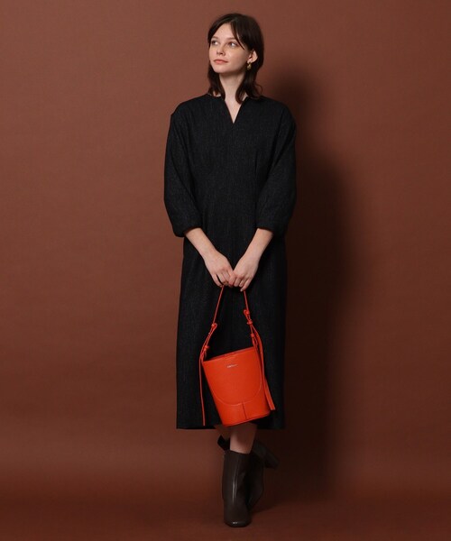 DRESSTERIOR(ドレステリア)の「◆【CLASSY.12月号掲載】スクエアショートブーツ(ブーツ・レディース・ブラック/ライトベージュ/ボルドー・55/65/75)」の7枚目の写真