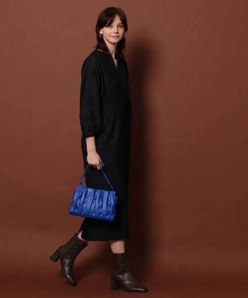 DRESSTERIOR(ドレステリア)の「◆【CLASSY.12月号掲載】スクエアショートブーツ(ブーツ・レディース・ブラック/ライトベージュ/ボルドー・55/65/75)」の13枚目の写真