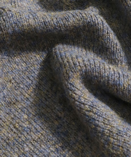 &g'aime（アンジェム）の「【&g’aime】MIXカラーVネックカーディガン（カーディガン/ボレロ・レディース・ダークパープル/ブルー/グレー・FREE）」の8枚目の写真