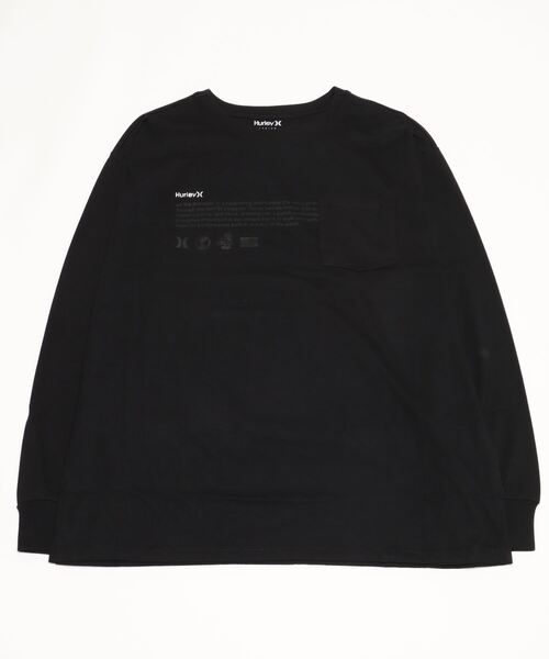 Hurley (ハーレー)の「M OAO POCKET L/S TEE / ハーレー ロングTシャツ ポケット(Tシャツ/カットソー・メンズ・ホワイト/ブラック・SMALL/MEDIUM/LARGE/X-LARGE)」の11枚目の写真