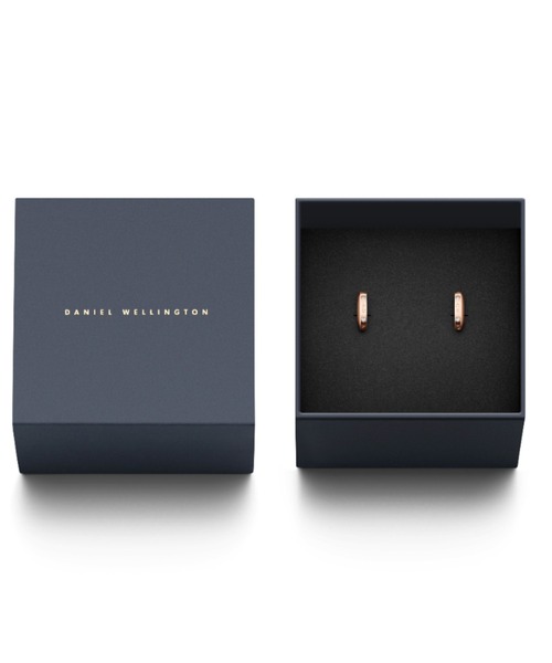 Daniel Wellington(ダニエルウェリントン)の「Classic Lumine Earrings ピアス(ピアス(両耳用)・レディース・シルバー/ピンクゴールド・FREE)」の5枚目の写真
