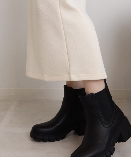 Cutie Blonde（キューティーブロンド）の「◆キルティングナロースカート（スカート・レディース・ブラック/黄緑系/アイボリー・00）」の10枚目の写真