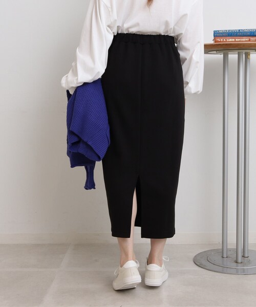 Cutie Blonde（キューティーブロンド）の「◆キルティングナロースカート（スカート・レディース・ブラック/黄緑系/アイボリー・00）」の17枚目の写真